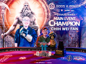 Chih Wei Fan Clinches Inaugural GOP Taipei Main Event