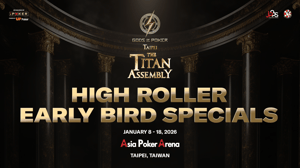 GOP Taipei 2026 Less Than a Month Away; High Roller Early Bird Specials Revealed